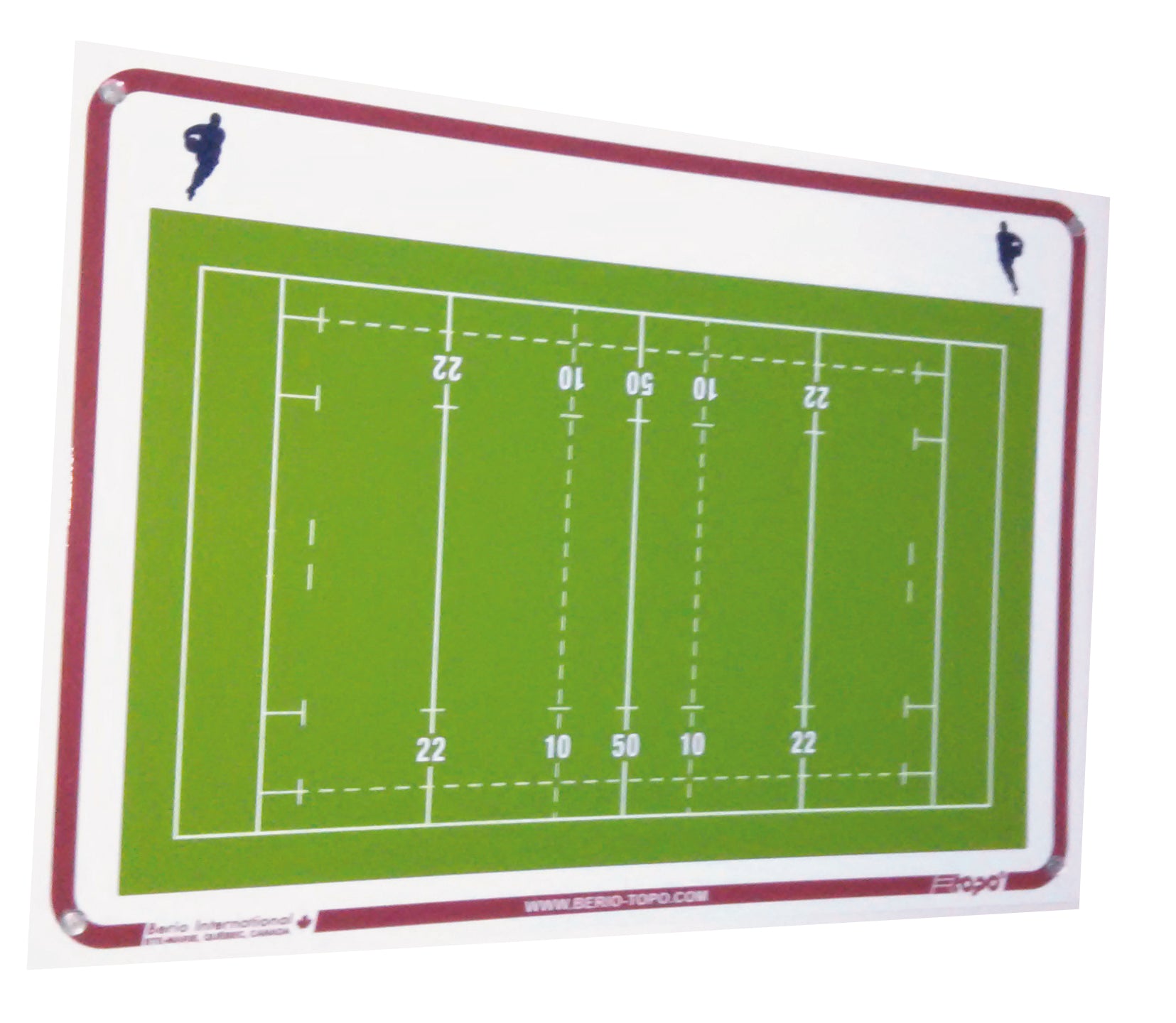 Tableau Rigide avec ventouses Topo Coach